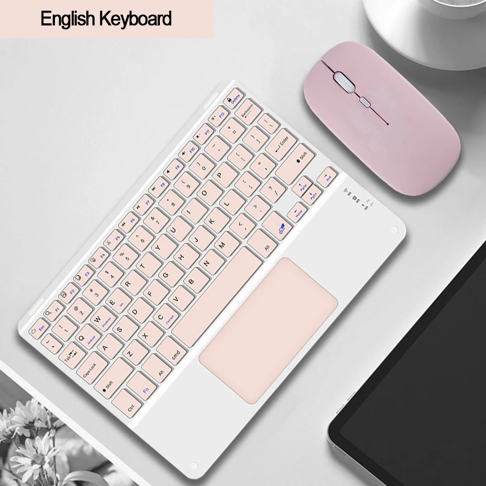 Touchpad Bluetooth Keyboard For Smart Phone PC Computer Laptop Wireless Keyboard  For iOS Android Windows for iPad Keyoboard