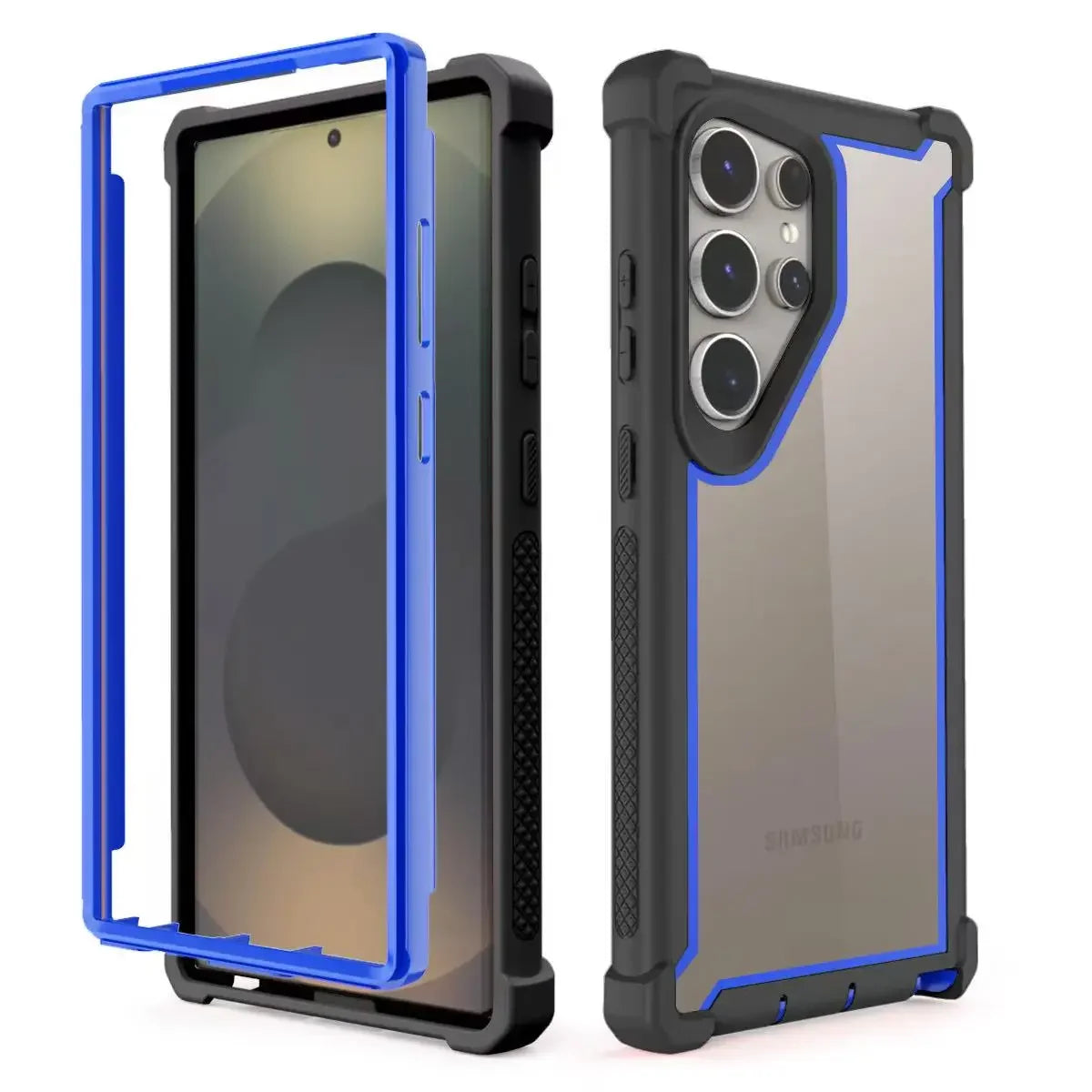 Luxury and sturdy anti drop and shockproof protective case  for Samsung Galaxy S25 S22 S23 S24 Ultra Plus FE A15 A06 A35  cover