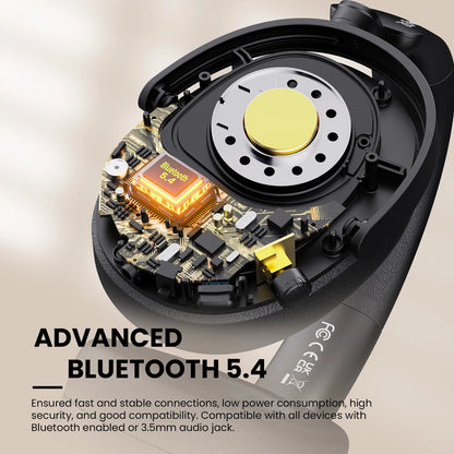 OneOdio SuperEQ A200 Wireless Noise Cancelling Headphones 38dB ANC Over-Ear Bluetooth Headset 6 ENC MIC 100H Play Time