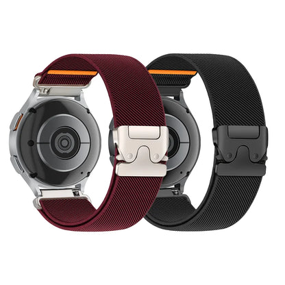 1/2PCS 20mm 22mm Parachute Straps for Samsung Galaxy Watch 7 6 5 4 40mm 44mm 6Classic 47mm Nylon Band for Huawei Watch GT5 Pro 4