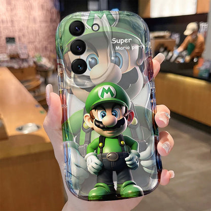 Super M-Marios Bros Case for Samsung Galaxy S24 S23 S22 S21 Ultra Plus S20 FE A73 A72 A71 A55 A54 5G A53 A52 4G A50S A50 Cover
