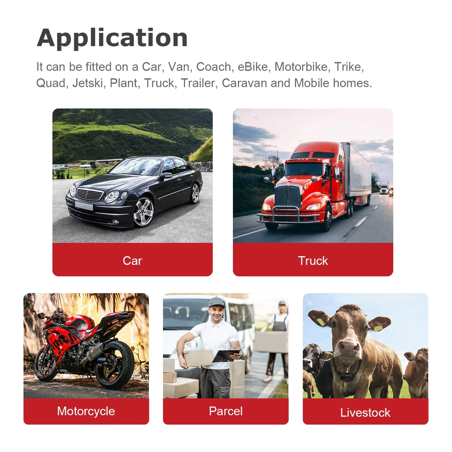 4G LTE GPS Tracker for Vehicles Car Motorcycle Unlimited Distance Tracking Device with Affordable Subscription