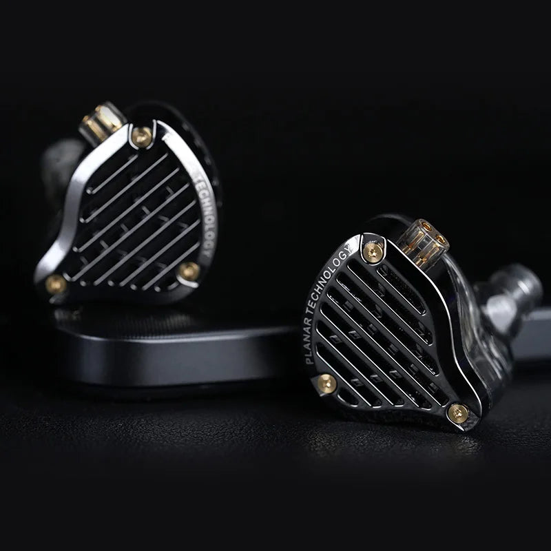 NEW KZ PR3 In Ear 13.2MM Planar Driver Wired Earphones HiFi Bass Monitor Earbuds Sport Wired Headset PR2 PR1 ZAS ZAR