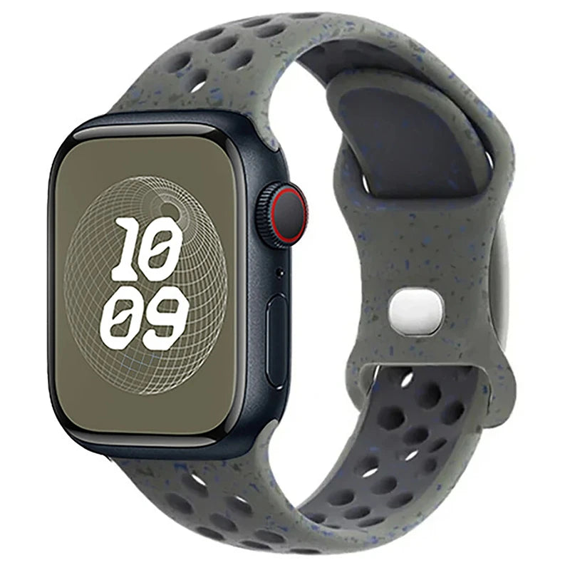 Strap For Apple Watch Band 44mm 49mm 45mm 40mm 41mm 38mm 42mm correa Breathable sports bracelet iwatch series 8 SE 7 6 5 9 Ultra