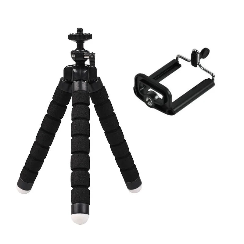Mini Tripod for Gopro Hero 13 12 11 10 9 8 7 6 5 Black MAX Flexible Octopus Accessories for Action 3 Fusion Akaso Brave DBPOWER