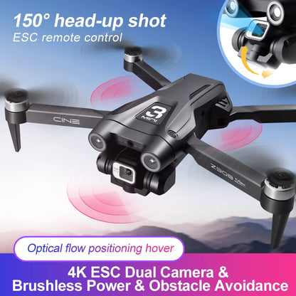 Lenovo  Z908 Pro max Drone 4K Professional HD Dual Camera Dron Brushless Motor 5G WIFI FPV RC Quadcopter Helicopter Toys