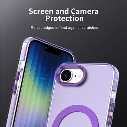 For iPhone 16e Case iPhone 16e Cover Magnetic Matte Durable Bumper Shield Protective Back Phone Cases For iPhone 16e Funda