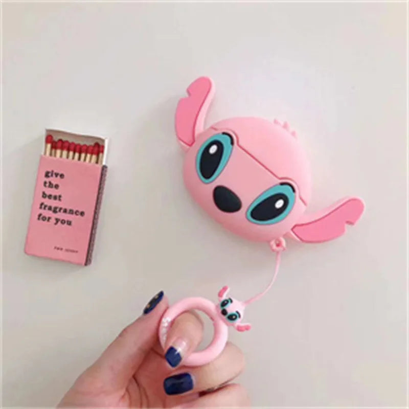 3D Cartoon Case for AirPods 4 2024 New Silicone Earphone Charging Case for AirPods Pro 2 Cover for AirPods 3 With Hook