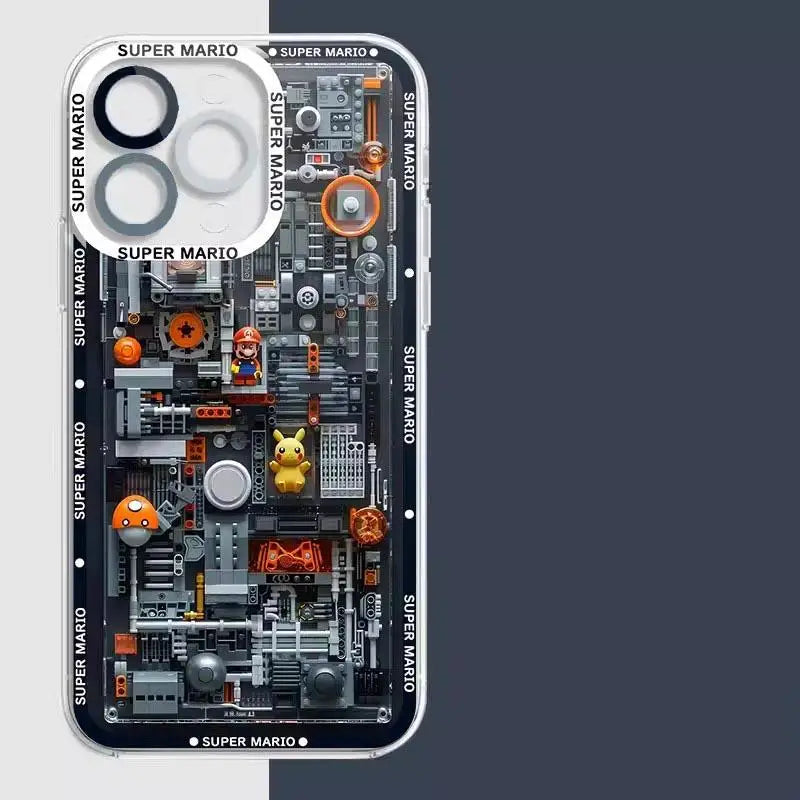 Super Mario Bros Case For OPPO Reno 7 4G 12 11 10 Pro Plus 11F 12F 5 6 Lite A78 A79 A98 A38 A18 A58 A60 A57 A77 A16 A17 A3 Pro