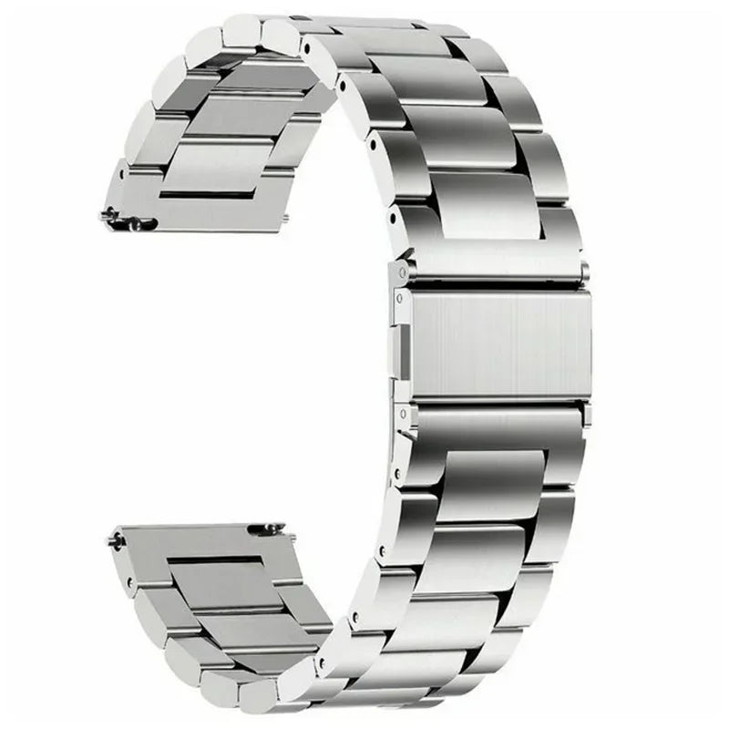 Steel Watch Strap 18mm 20mm 22mm Watch Band Fitbit Strap/Stainless Watch Metal Strap Quick Release Replacement For Samsung Fossi