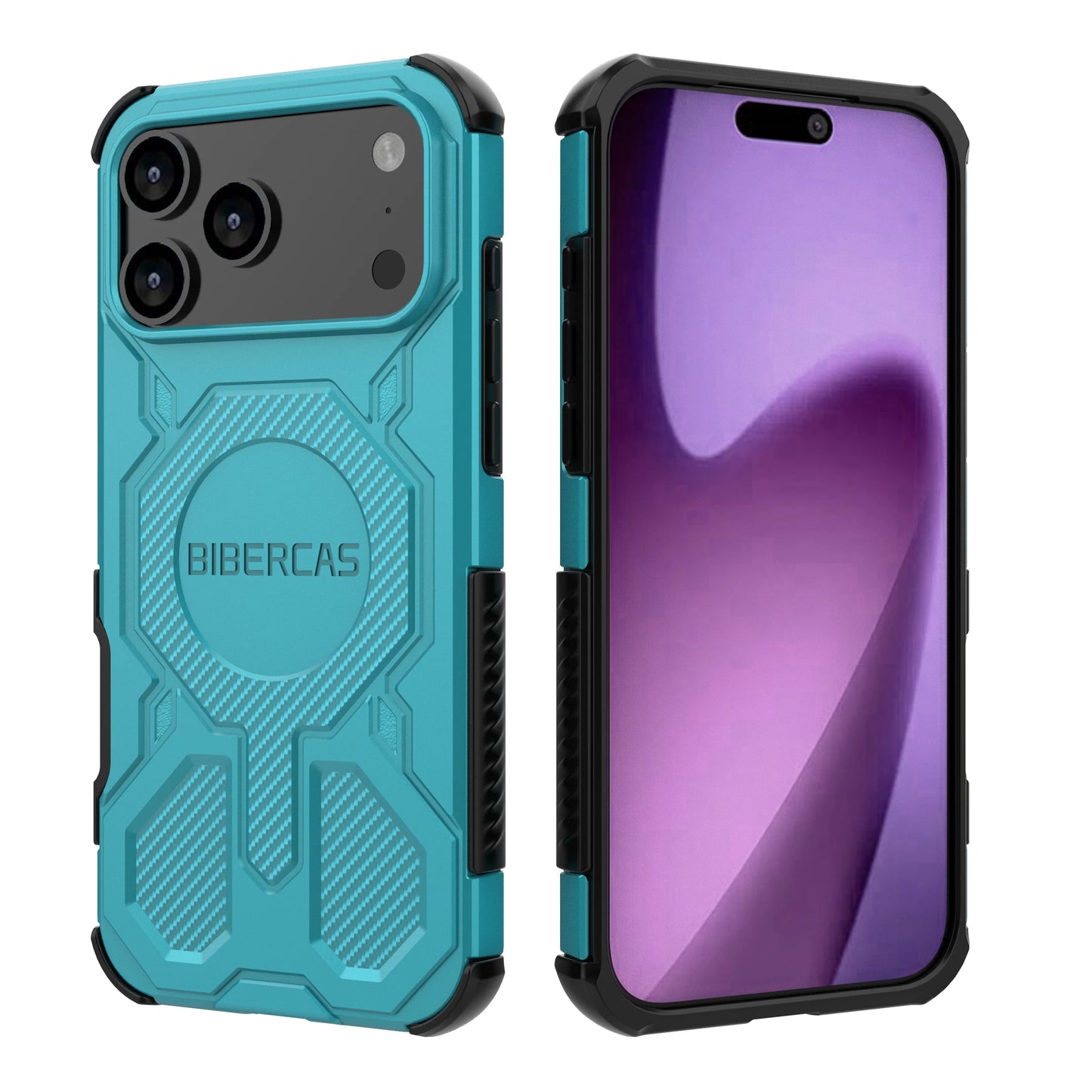 Military Armor Phone Case For iPhone 17 16 15 14 13 Pro Max 17Air 16E Magnetic Wireless Charging Anti-Drop Protective Cover