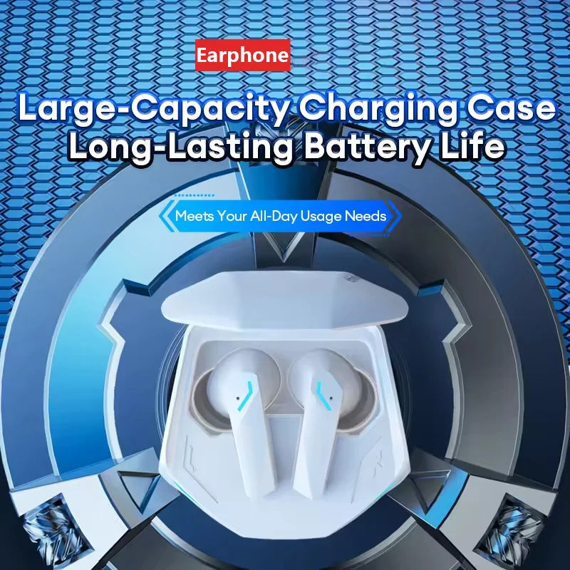 100% Original Lenovo GM2 Pro Bluetooth Wireless Earphone High-Quality Noise-Canceling TWS Gaming Earbuds With Multiple Devices