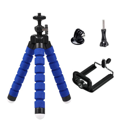 Mini Tripod for Gopro Hero 13 12 11 10 9 8 7 6 5 Black MAX Flexible Octopus Accessories for Action 3 Fusion Akaso Brave DBPOWER