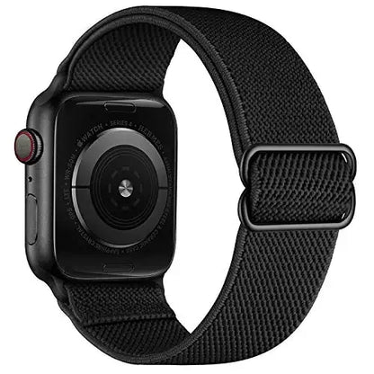 Nylon Loop Strap For Apple Watch 49mm 45mm 41mm 44mm 42mm 46mm Adjustable Elastic Belt iWatch Ultra 3/2 11 10 9 8 7 6 5 SE3 Band