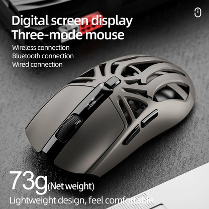 SmailWolf RS8 Bluetooth wireless 2.4g gaming mouse triple-mode lightweight e-sports gaming 1K return rate 10000DPI computer