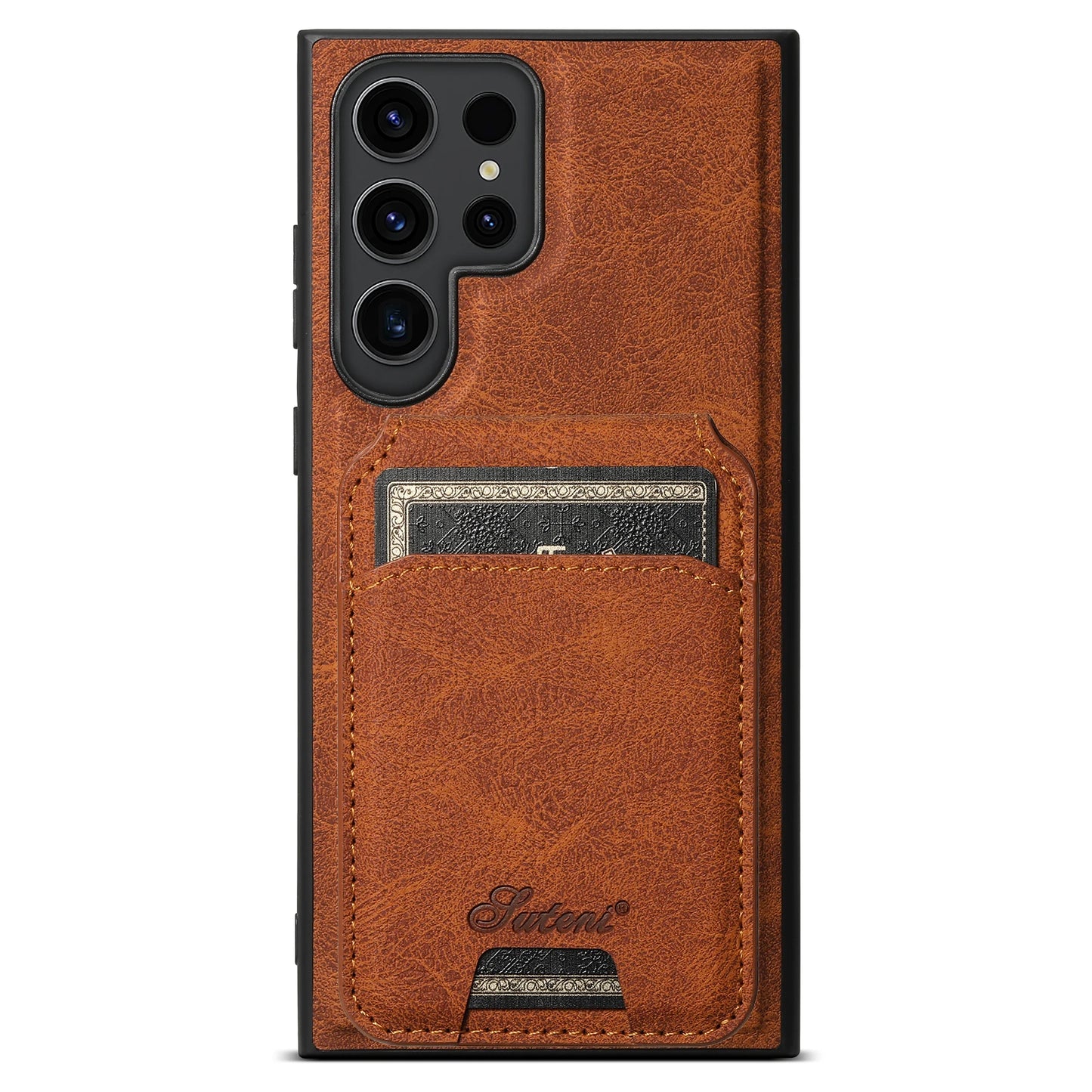 Detachable 2 in 1 Leather Wallet Magnet Card Holder Phone Case For Samsung Galaxy S24 S23 Ultra S22 Plus Wireless charging