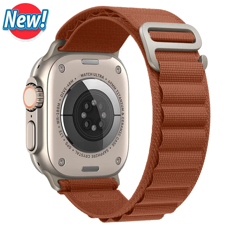 Alpine Loop Strap for Apple watch Ultra 3 2 Band 49mm 45mm 44mm 40mm 41mm 46mm 42mm 44 mm Bracelet iWatch Series 2030 7
