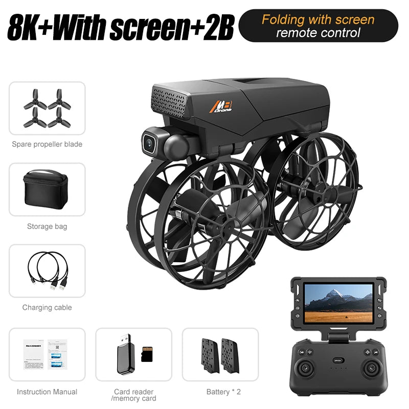 Xiaomi Mijia M8 Drone 8K Professional GPS HD Camera Drones 5G WIFI Brushless Motor Optical Flow Hovering Folding Quadcopter toys
