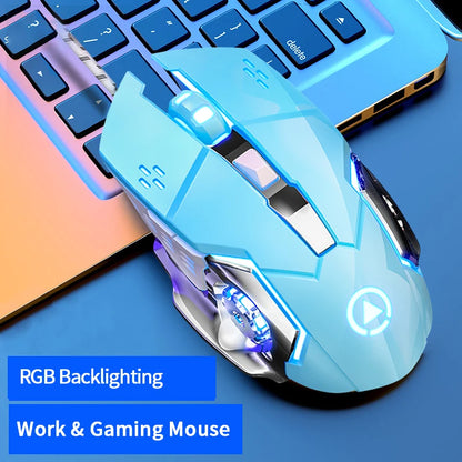 USB Wired Gaming Mouse 6 Button Backlit Ergonomic Mice DPI  Adjustable Optical Mice for PC Gamer Computer Desktop