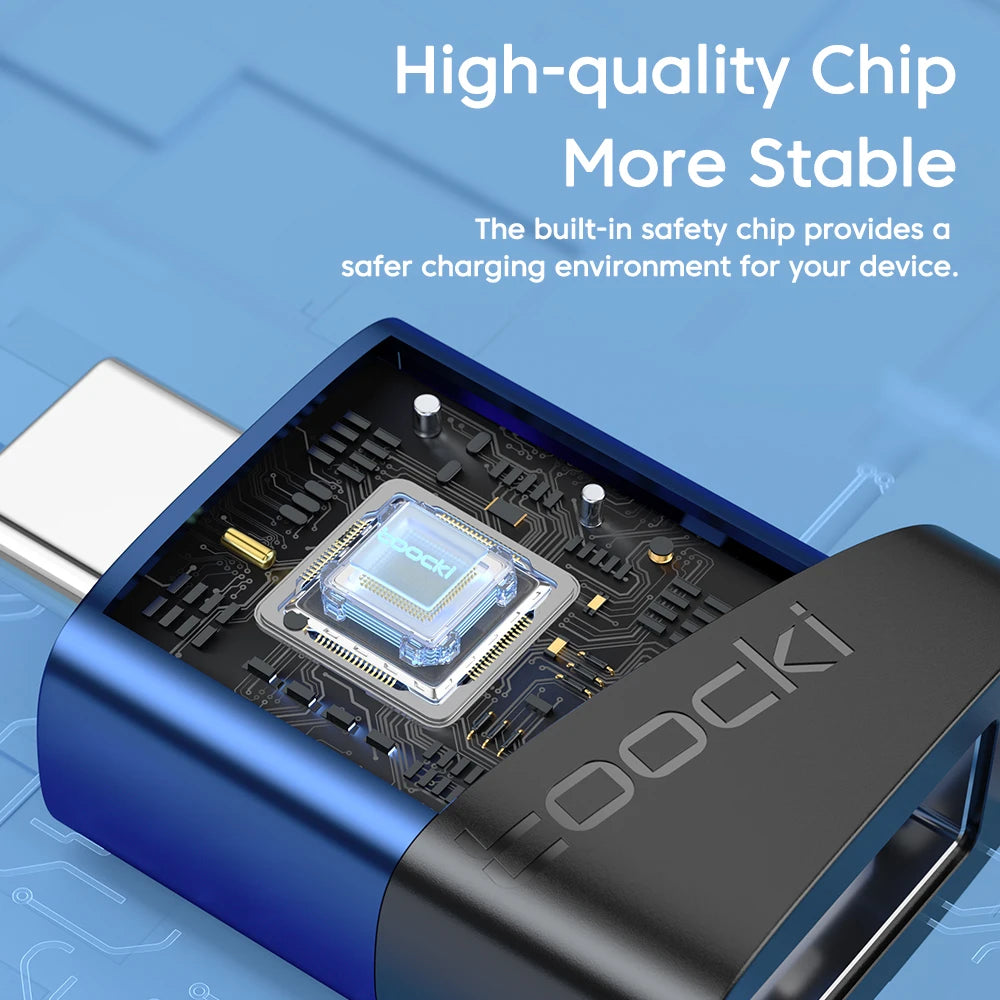 Toocki OTG Adapter Type C to USB Micro USB to Type C Adapter OTG USB to Type C Converter For Macbook Xiaomi Samsung Huawei OPPO