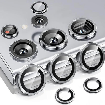 Metal Lens Ring Glass For Samsung Galaxy S26 S25 S24 S22 S23 Ultra Plus Camera Protector Cover For Samsung S26 Ultra Accessories