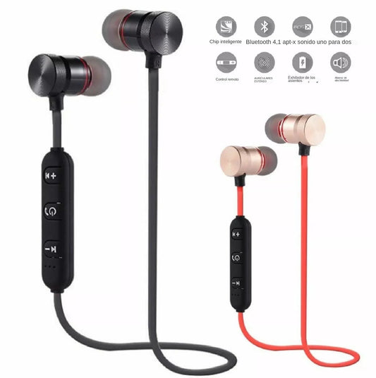 XT6 Wireless Bluetooth Earphones Magnetic Wireless Headphones Sport Neckband Neck-hanging Earbuds Fone Blutooth Headset with Mic