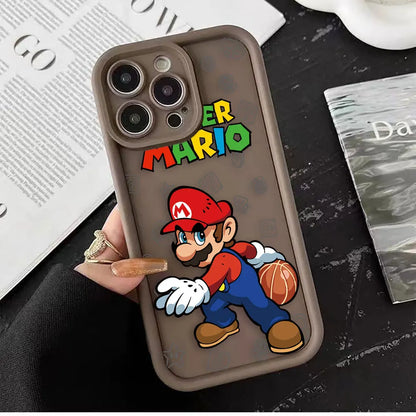 Super M-Mario Bros Game Phone Case For Realme C20 C21Y C30 C31 C33 C35 C53 C55 12 11 8 8I 7I 5 GT 3 NARZO 50 5G Case Funda Shell