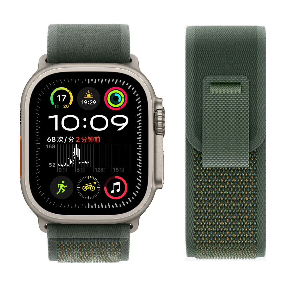 Trail Loop For Apple Watch Band Ultra 3 11 10 9 8 7 6 5 SE 49mm 46mm 45mm 42mm 44mm 40mm 41 Sport bracelet correa iwatch Straps