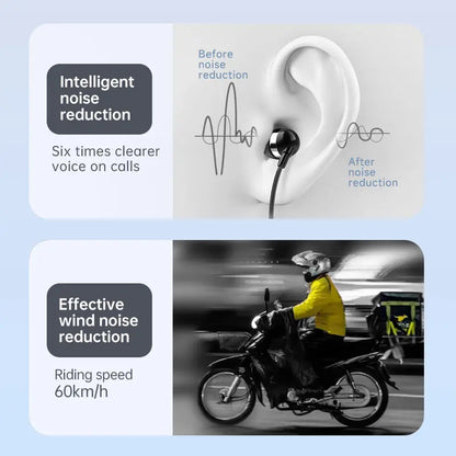 Fineblue F520 Bluetooth Earphones Wireless Headset Lotus One Ear Retractable Auricular Handsfree Headphone Lavalier Clip