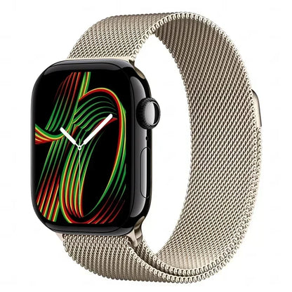 Milanese Strap For Apple Watch Ultra 2 49 46mm 42mm 44mm 40mm 45mm 41mm 38mm Bracelet For iWatch Series 10 9 3 6 5 SE 7 8 Strap