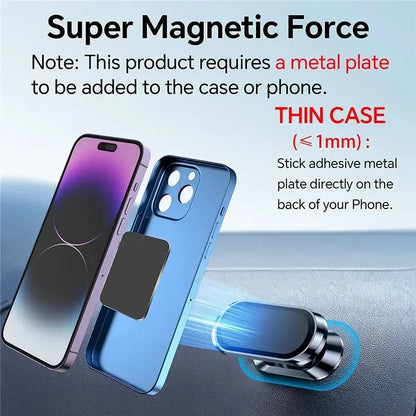 Strong Magnetic Cell Phone Holder Air Vent Magnet Mount GPS Support in Car For iPhone Xiaomi Smartphone Accessories Mobile Stand