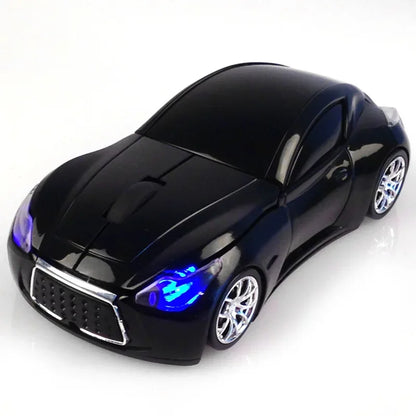 InfiCar Wireless Mouse Cute Novelty Creative Laptop Desktop Computer Sports Car Mouse Gift