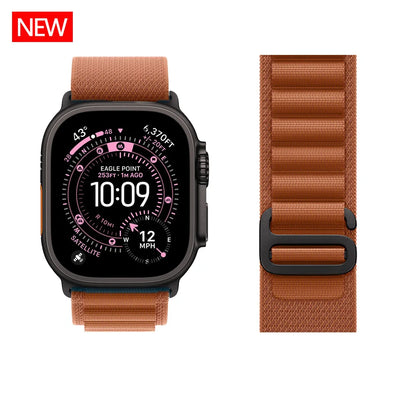 Alpine Loop Strap For Apple Watch Ultra 3 band 49mm Nylon bracelet iwatch series 11 10 42/46mm SE3 40/44mm 7 8 9 45mm 41mm Band