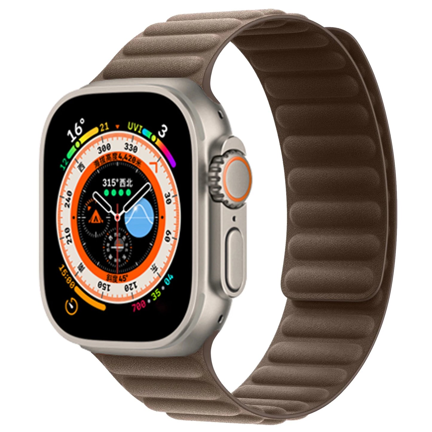 FineWoven strap For Apple Watch Band Ultra 2 49mm 44mm 40mm 45mm 41 46mm Magnetic loop correa bracelet iWatch Series 9 8 SE 7 10