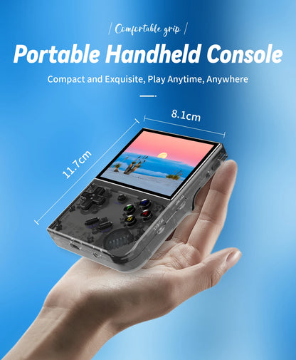 ANBERNIC RG35XX Plus/RG35XX Retro Handheld Game Console 3.5″ IPS Screen Linux Portable Video Game Player Support HD-M-I TV Outpu
