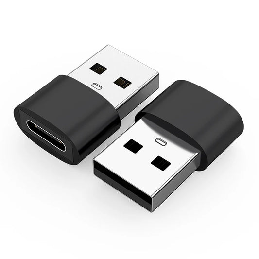 2Pcs USB To Type C OTG Adapter USB USB-C Male To Micro USB Type-c Female Converter For Macbook Samsung S20 USBC OTG Connector