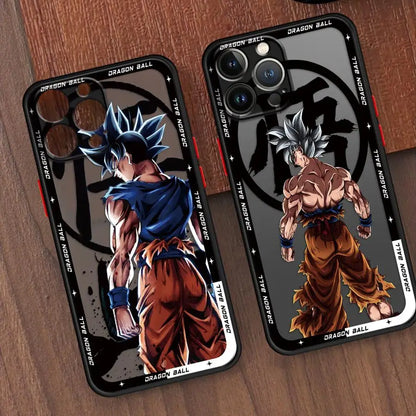 Soft Edge Case for iPhone 13 Mini 11 11 Plus 16 12 15 Pro MAX 14 XS 8 7 SE XR 16 Plus 12Pro 14Pro Hot Blooded Anime Goku