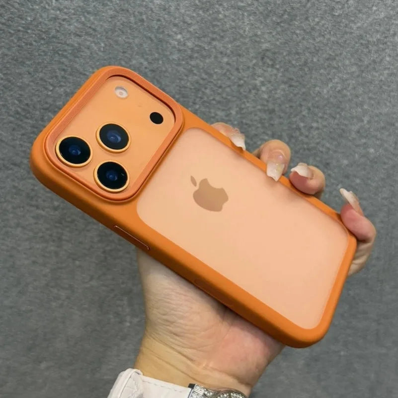 With Camera Control Button Case for iPhone 17 Pro Max 17Pro Slim Matte Translucent PC TPU Shockproof Cover for iPhone 17 Air