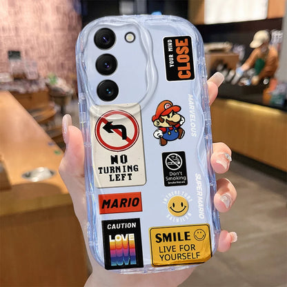 Super M-Marios Bros Case for Samsung Galaxy A53 A50 A50S A36 A35 A34 A32 A30 A26 A25 A24 A20 A16 A15 A06 A05S A05 M55 5G Cover