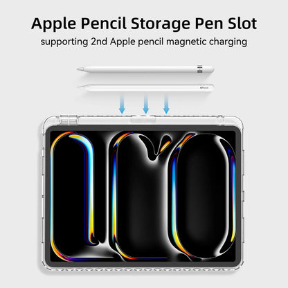 For ipad a16 case 11th 10th Gen Case For iPad Pro Air 13 11 M3 M2 M4  12.9 " 9 8 7 6 5 4 Mini 7 6 Smart case with pen Holder