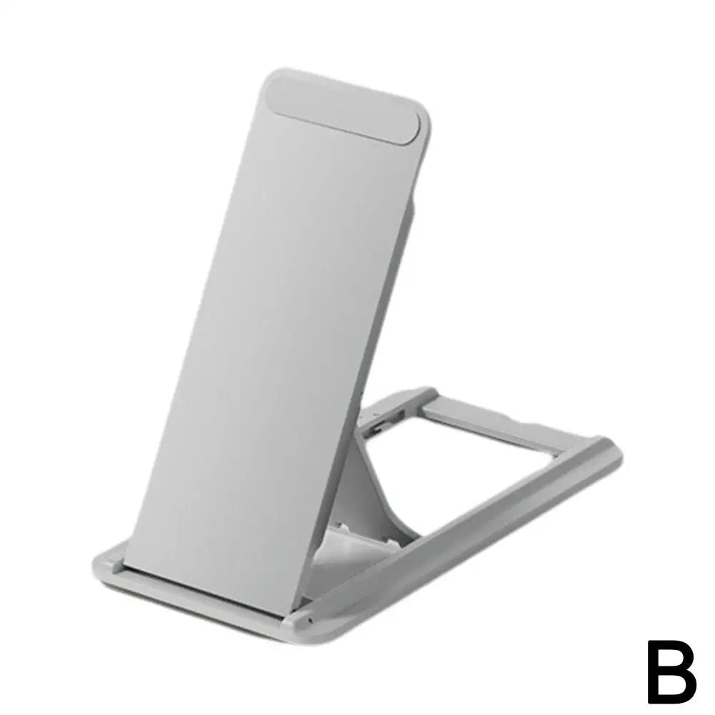 Portable Tablet Stand With Foldable Storage Angle And Adjustable Adhesive Style Creative Desktop Computer Stand