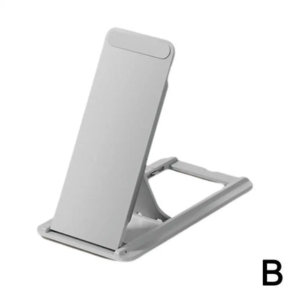Portable Tablet Stand With Foldable Storage Angle And Adjustable Adhesive Style Creative Desktop Computer Stand