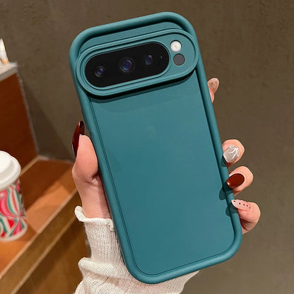 Soft TPU Solid Color Case For Google Pixel 8 Pro 8A 7A Pixel 9 Pro XL Shockproof Silicone Cover For Pixel 7 8 9 Pro Phone Cases