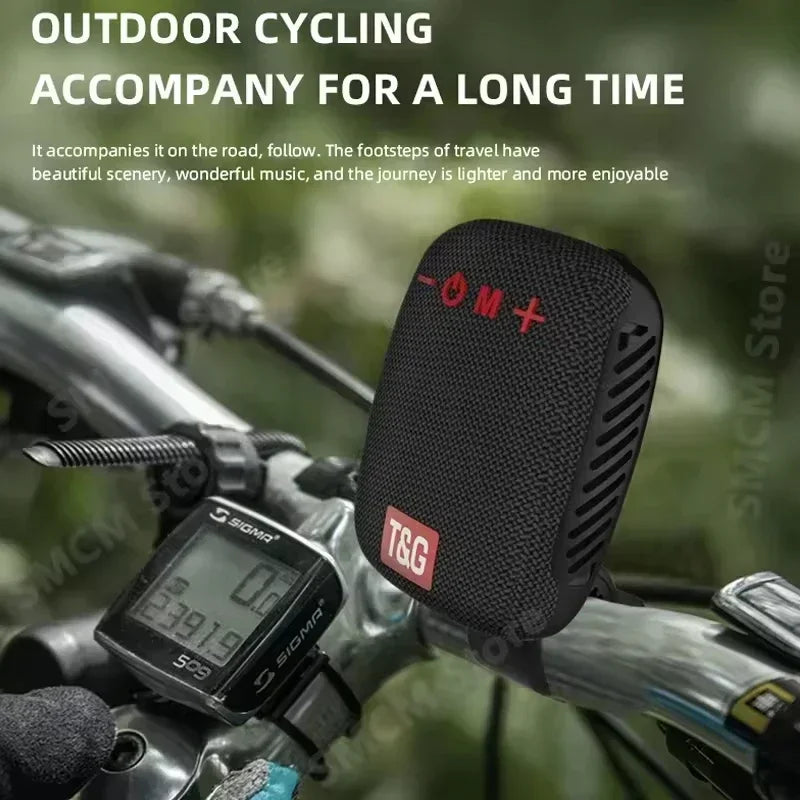 Outdoor Bicycle TG392 Bluetooth caixa de som Portable Wireless Sound Box TWS Handlebar Speaker Waterproof Subwoofer For Scooter