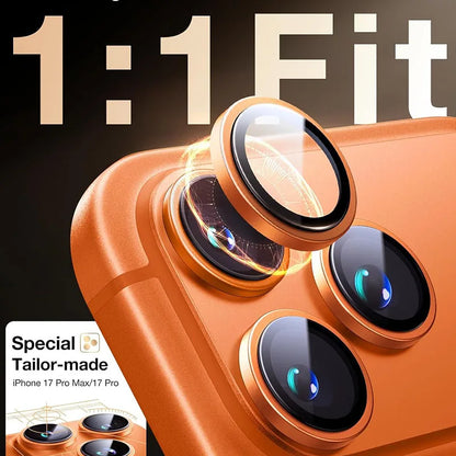Aluminium Alloy Tempered Glass For Apple iPhone 17 Pro Max Lens Film Cover Protection Camera Lens Protector for iPhone 17 Pro
