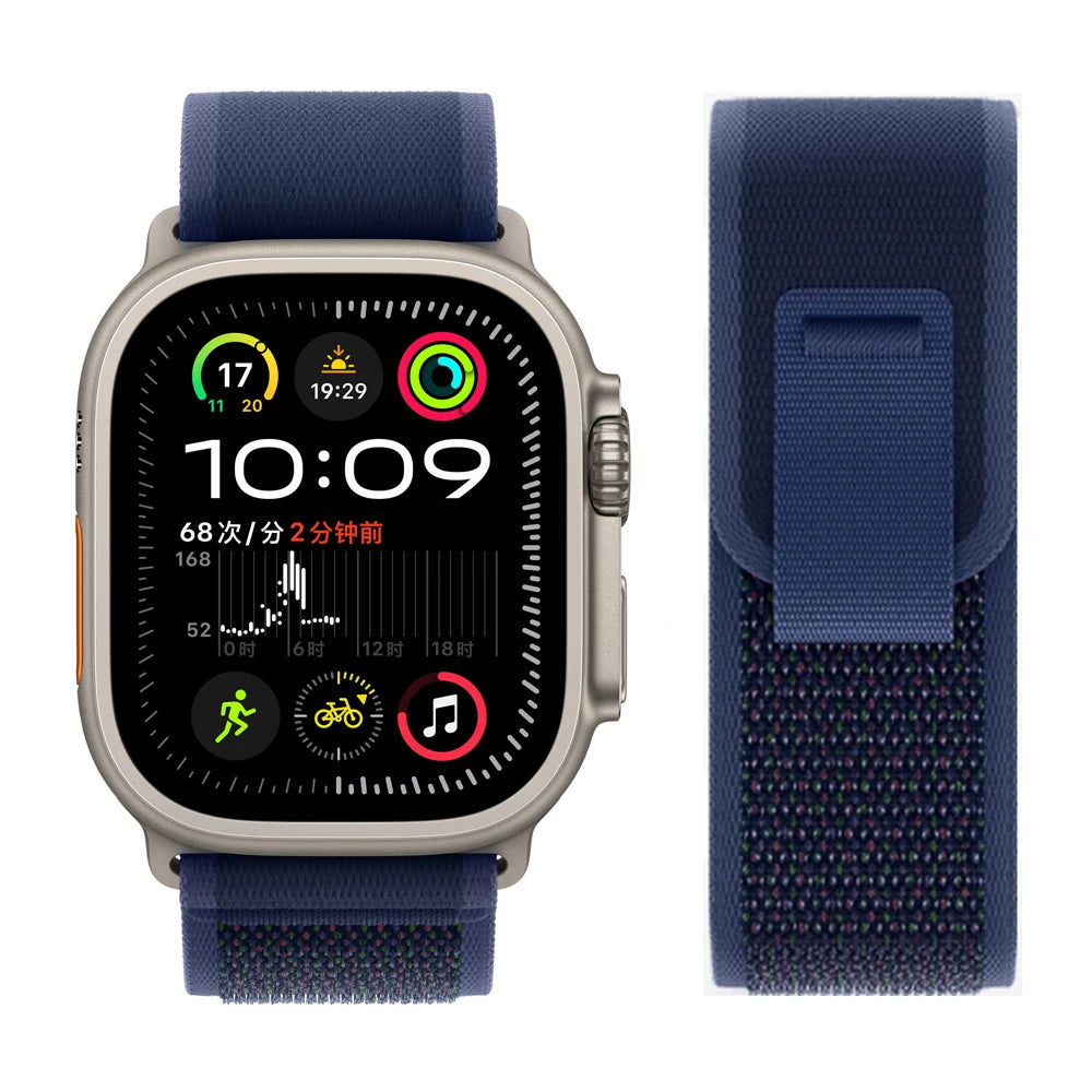 Trail Loop For Apple Watch Band Ultra 3 11 10 9 8 7 6 5 SE 49mm 46mm 45mm 42mm 44mm 40mm 41 Sport bracelet correa iwatch Straps
