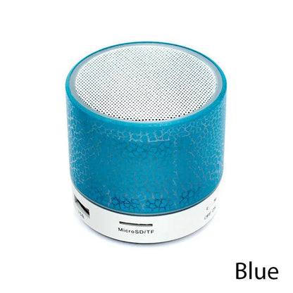 Wireless Bluetooth Speaker Mini PC Loudspeaker Crack LED SD Card USB Subwoofer Portable Music Sound Column For Desktop Computer