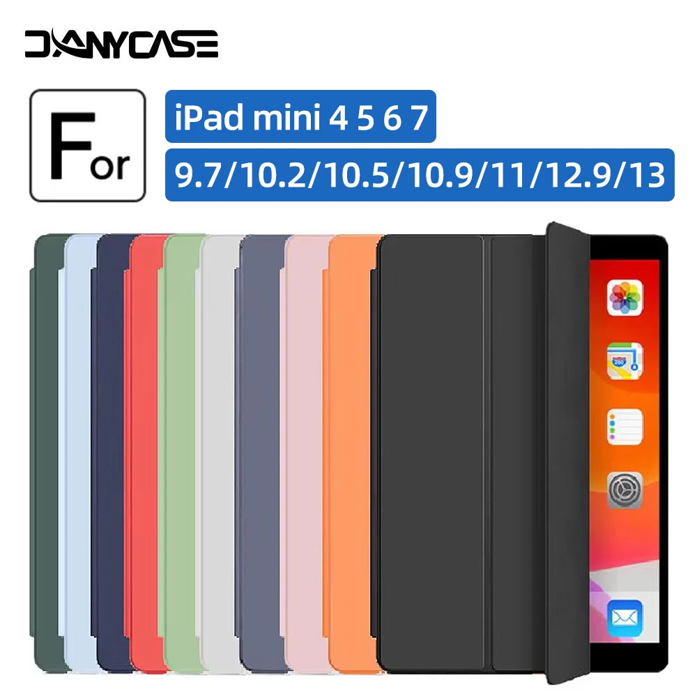 For 2026 ipad a16 case 11th 10th generation Air 11 13 M4 M3 M2 Air 4/5/6th iPad Pro 11 13 12.9 7/8/9th 10.9 10.5 10.2 9.7 Cover