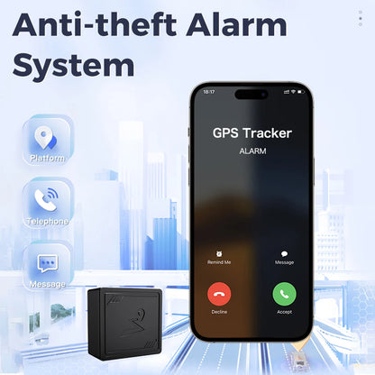 2025 Mini 4G GPS Trackers with App Real Time Tracking Device Anti-Lost Smart Recording GPS Locator for Elderly Kids Pets Cars