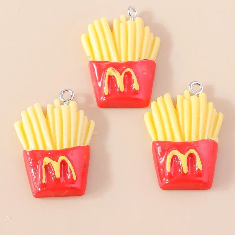 15Pcs Mix Resin Chocolate Charm Dessert Food Charms for Necklace Bracelet Earring Keychain Diy Jewelry Making Accessories